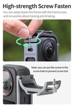 РАМА ИЗ АЛЮМИНИЕВОГО СПЛАВА ЗАЩИТНАЯ РАМА ДЛЯ INSTA360 X4