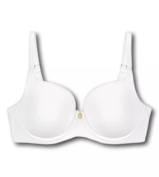 Biustonosz Triumph biały Body Make-Up Usztywniany z fiszbinam 85C