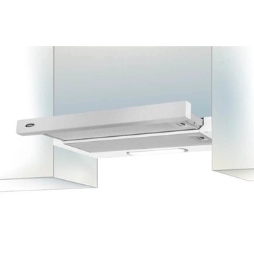 Okap podszafkowy teleskopowy AKPO WK-7 LIGHT ECO 60 INOX (front stal