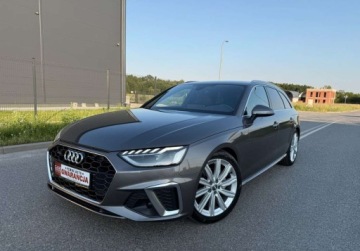 Audi A4 B9 Avant Facelifting 2.0 40 TFSI 204KM 2022 Audi A4 Avant S LINE 2.0 204ps STronic Quattro Matrix Bezwypadkowa JakNowa