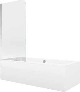 MEXEN CUBE WANNA 170 x 80 OBUDOWA AKRYLOWA PARAWAN