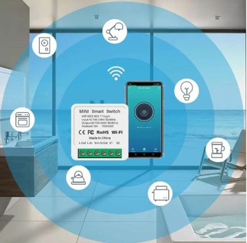 Релейная розетка WiFi-переключателя TUYA Smart 16A