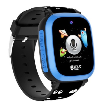 ДЕТСКИЕ СМАРТЧАСЫ KiDiZ One, синие + БЕСПЛАТНО PONDCZASOWI_PL