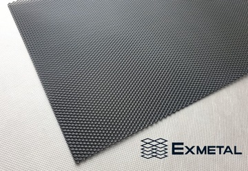 Алюминиевая черная сетка 100x25 (6x3) мелкая сетка