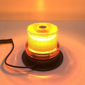 СВЕТОДИОДНАЯ СТРОБНАЯ СИГНАЛЬНАЯ ЛАМПА ROAK MAGNET 12V 24V