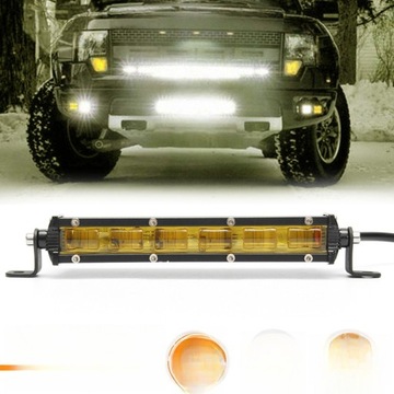 LAMPY LED PRZECIWMGIELNE SAMOCHODU 7 CALOWE ŚWIATŁA TERENOWE DO CIĘŻARÓWEK