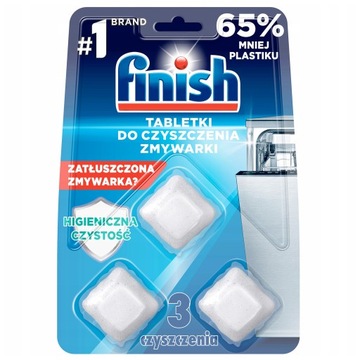 Tabletki do czyszczenia zmywarki FINISH czyścik 3 szt