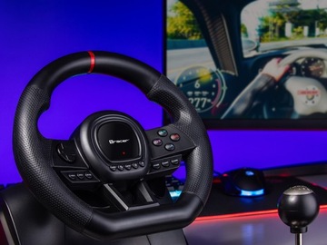 Kierownica pedały TRACER SimRacer 6in1 PC PS4 PS3 Xone X360 SWITCH
