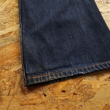 Spodnie Jeansowe LEVIS 507 Niebieskie Proste Dżins Denim Męskie 31x32