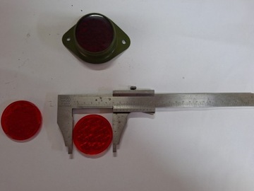 Отражающее слайдное заднее стекло для крыла, отражатель, M-72, BMW R71, R12, R35, EMW