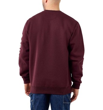 Bluza Carhartt Midweight Crewneck Logo Sleeve