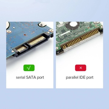 Карманный дисковый корпус Ugreen SSD/HDD 2,5 дюйма USB 3.0 SATA черный (CM237)