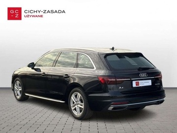 Audi A4 B9 Avant Facelifting 2.0 35 TFSI 150KM 2021 Audi A4 Avant FVmarza skorzana tapicerka kamera cofania ACC od Dealera, zdjęcie 7