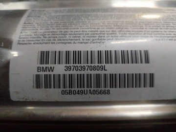 BMW 5 E60 E61 2004 ULOŽENÍ VZDUCHOVÉ