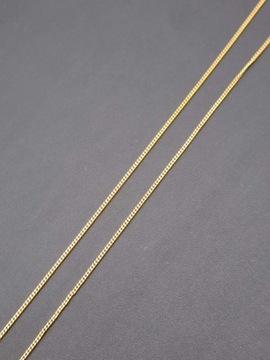 Złoty łańcuszek z Zawieszką P585 3,75G 45CM