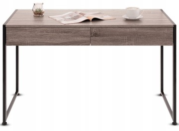 OUTLET LOFT СТОЛ SONOMA ДУБ TABAC КОМПЬЮТЕР МЕТАЛЛ R20FFTDSK002
