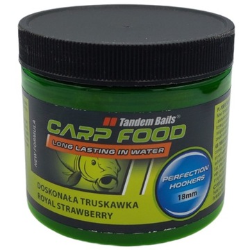 Tandem Baits Hookers Kulki Haczykowe Doskonała Truskawka 18mm