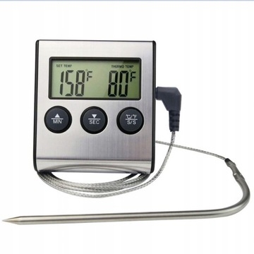 Termometr z sądą 0°C -250°C do mięso żywność