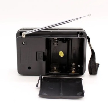 RADIO PRZENOŚNE FM AKUMULATOR USB SD TF R20 MOCNE BUDOWLANE CZYTNIK KART