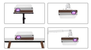 Проектор Проектор Full HD 4K WiFi Android TV 19500 лм 650 ANSI Bluetooth USB