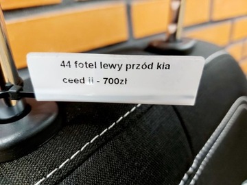 KIA CEED 2 II SEDADLO LEVÝ PŘEDNÍ
