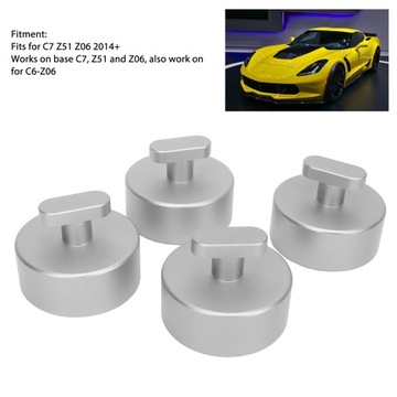 4 шт. Джек Пад Заготовка Алюминиевая подъемная точка