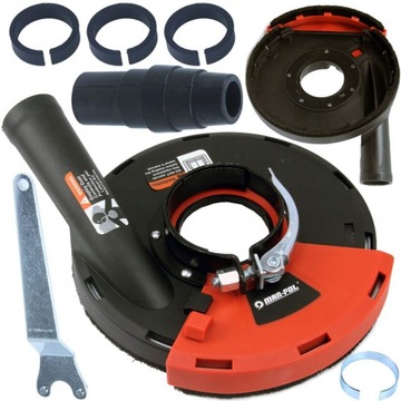 Штроборез, пылезащитный чехол для болгарки 125