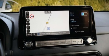 Hyundai Kona I 2021 Hyundai Kona (nr 230) 64kWh 204KM HUD Skory Tempomat Kamera Nawigacja Gwar, zdjęcie 26