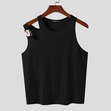 INCERUN Tops 2023 Men's Sexy Leisure Waistcoat Sty
