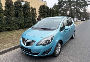 Opel Meriva II Mikrovan 1.4 Turbo ECOTEC 120KM 2010 Opel Meriva Opel Meriva B 1.4 T 2010r 1.4 Benzyna 120KM