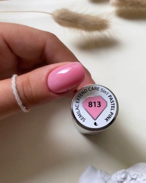 SEMILAC BAZA 5in1 EXTEND 813 PASTEL PINK 7 ml