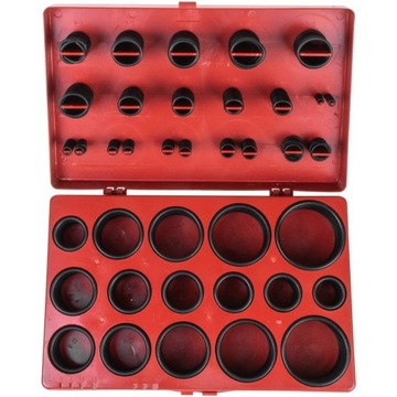 RICHMANN KOMPLET ZESTAW ORINGÓW CZARNE MIX ORGANIZER 419 SZT. C0411