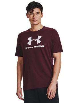 KOSZULKA MĘSKA UNDER ARMOUR T-SHIRT SZYBKOSCHNĄCA BAWEŁNA SPORTOWA 1329590