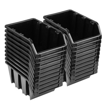 20X Контейнер для мусора NP12 KTR30 BLACK Черный
