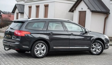 Citroen C5 III Tourer 1.6 THP 156KM 2010 Citroen C5 1.6THP 156KM EXCLUSIVE Skora Navi Alu 2xKola Serwis Gwarancjia, zdjęcie 13