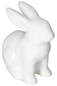 ZAJĄC ZAJĄCZEK CERAMICZNY WIELKANOCNY FIGURKA DO STROIKA