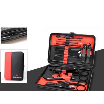 ПРОФЕССИОНАЛЬНЫЙ НАБОР ДЛЯ ПЕДИКЮРА |МАНИКЮР|18 ИНСТРУМЕНТОВ ДЛЯ УХОДА ЗА НОГТЯМИ