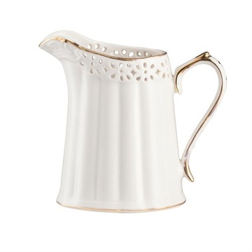 Mlecznik porcelanowy CLARA Gold Ivory VILLA ITALIA