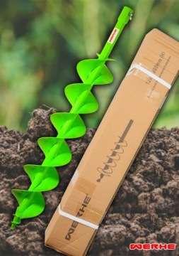 Бур для почвы 120H мм SDS Max адаптер