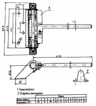 ПРУЖИННЫЙ ДОВОДЧИК ДЛЯ WATES 150 HOUSE CZĘSTOCHOWA