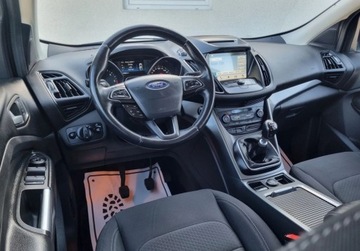 Ford Kuga II SUV Facelifting 1.5 TDCi 120KM 2018 Ford Kuga LIft SLICZNA 1.5 TDCi Bogata Wersja ORYGINAL Zadbana SERWIS 2019r, zdjęcie 6