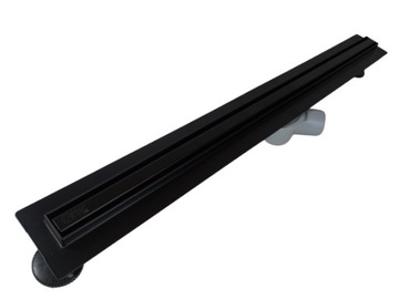 Odpływ liniowy 80 cm black czarny DN50