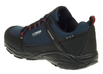 Buty Męskie Trekkingowe DK PREDATOR SoftShell OUTDOOR Sportowe Navy/Red 49