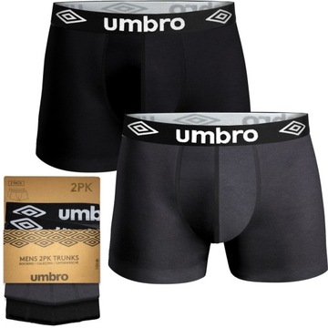 UMBRO szorty męskie dopasowane 2PAK bokserki rozmiar L