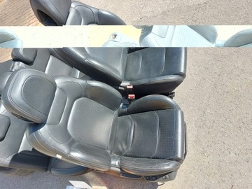 Кожаные многоместные сиденья Citroen C4 II B7, ремни VAN