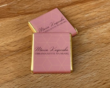 Фирменные шоколадки рекламные ЛОГОТИП 100 шт. ЗОЛОТО