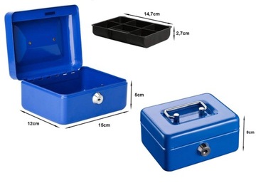 МЕТАЛЛИЧЕСКАЯ КАССЕТА ДЛЯ СОКРОВИЩ ДОМАШНИЙ СЕЙФ