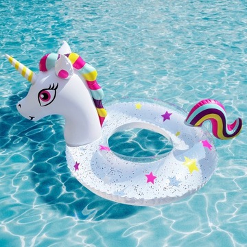 ДЕТСКИЙ НАДУВНОЙ КОЛЬЦО ДЛЯ ПЛАВАНИЯ ЕДИНОРОГА
