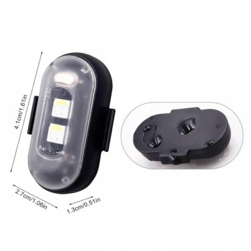 4 vnt. belaidžių LED žibintų 8 spalvų automobiliui ir motociklui 4058812925703 – nuotrauka 9