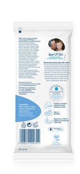 WaterWipes BIO Chusteczki nawilżane dla noworodków i niemowląt 28szt.